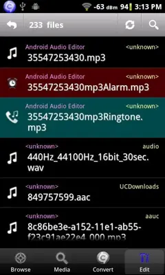 Android Audio Editor android App screenshot 5